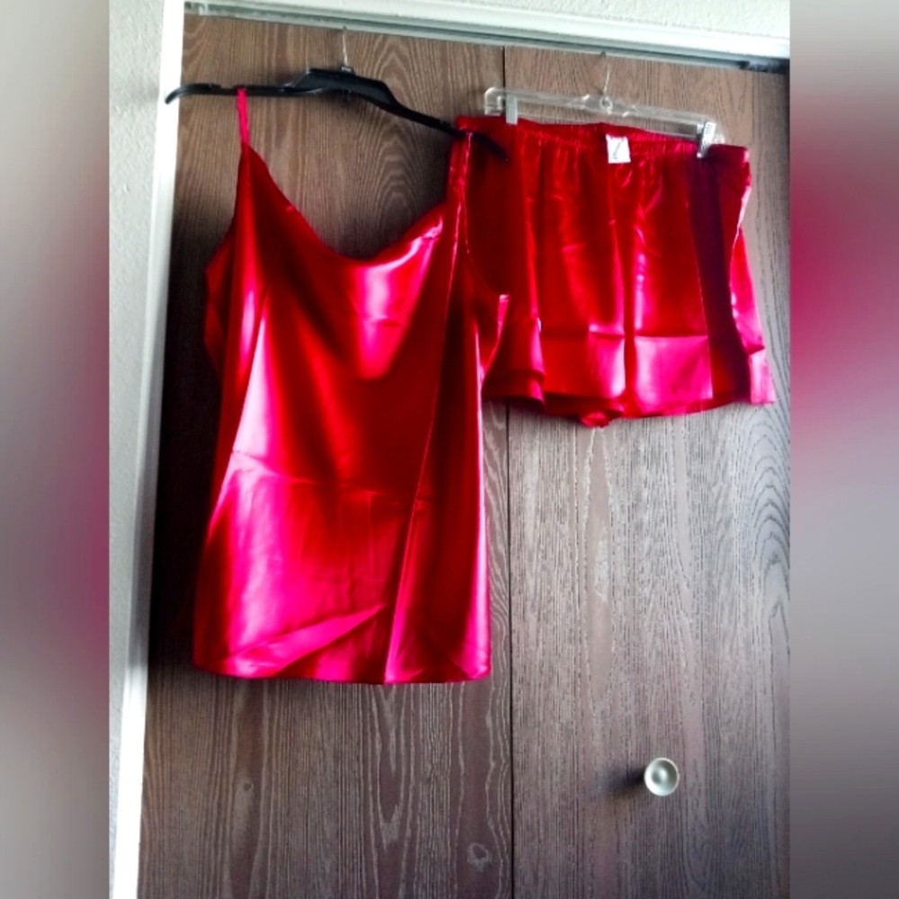 SATIN PAJAMA SET